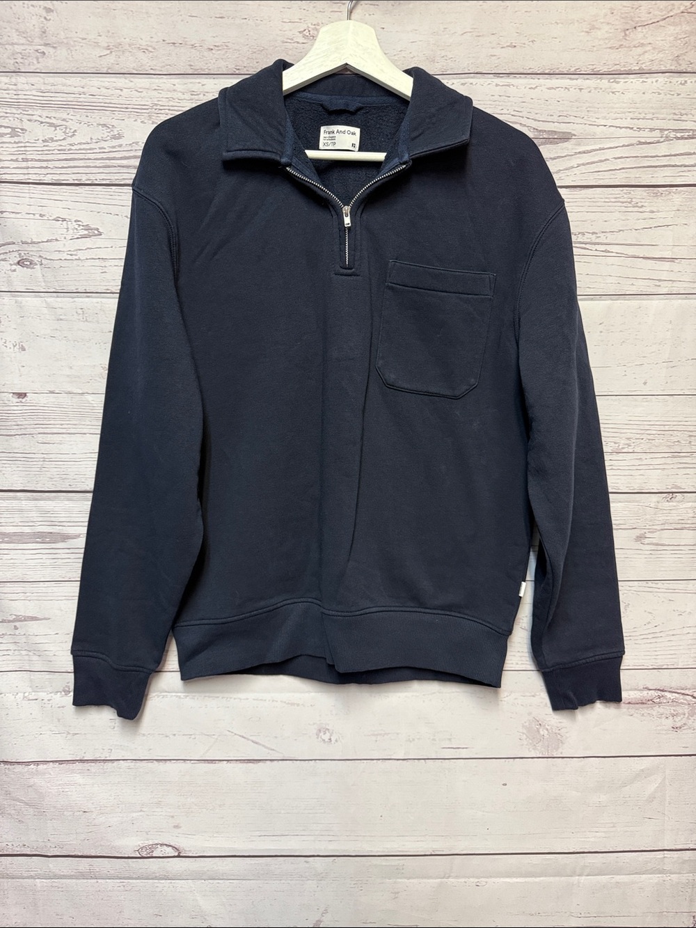 Frank & Oak 1/4 zip Sweatshirt